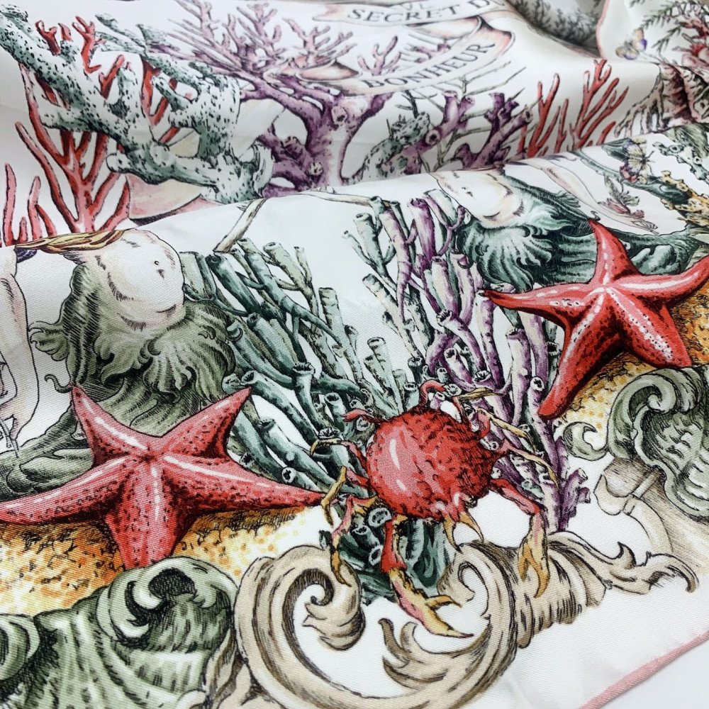 Dior 100% Mulberry Silk 90cm Scarf!  