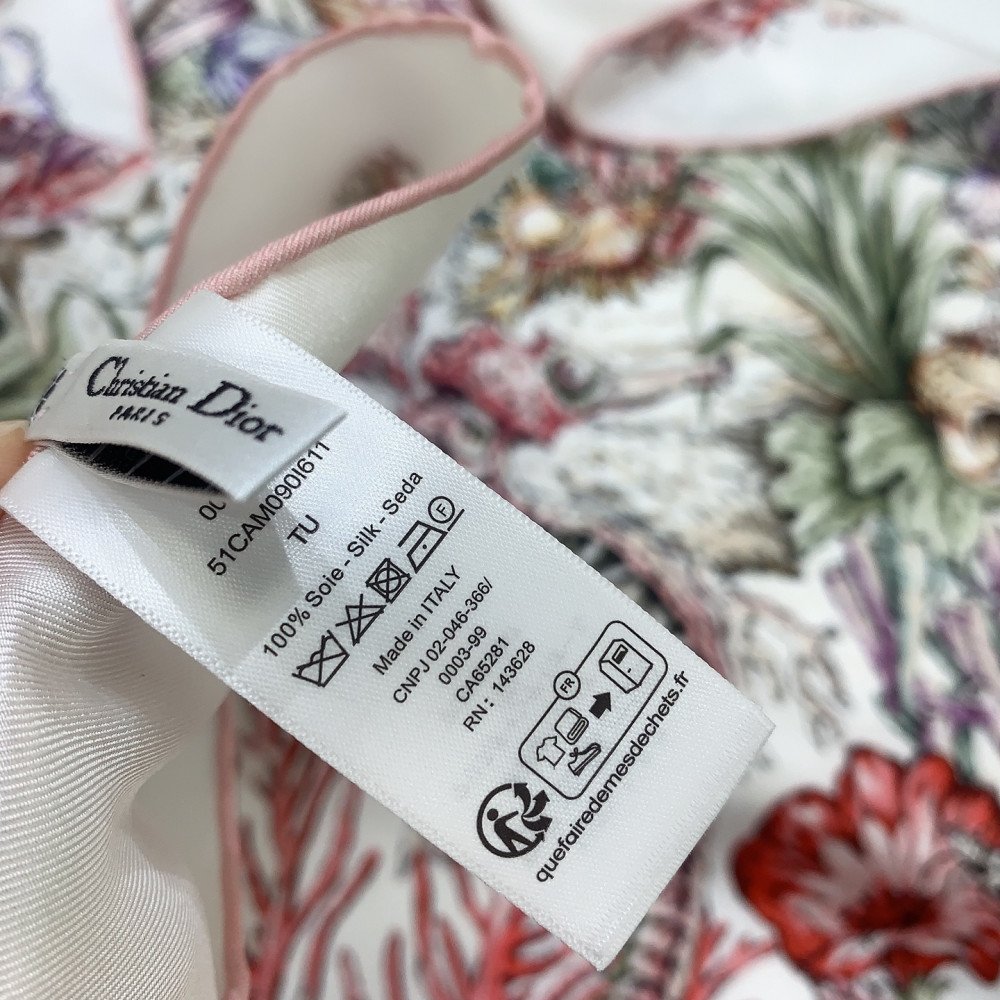 Dior 100% Mulberry Silk 90cm Scarf!  