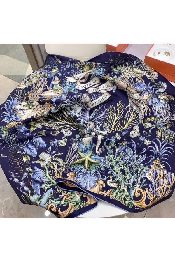 Dior 100% Mulberry Silk 90cm Scarf!  