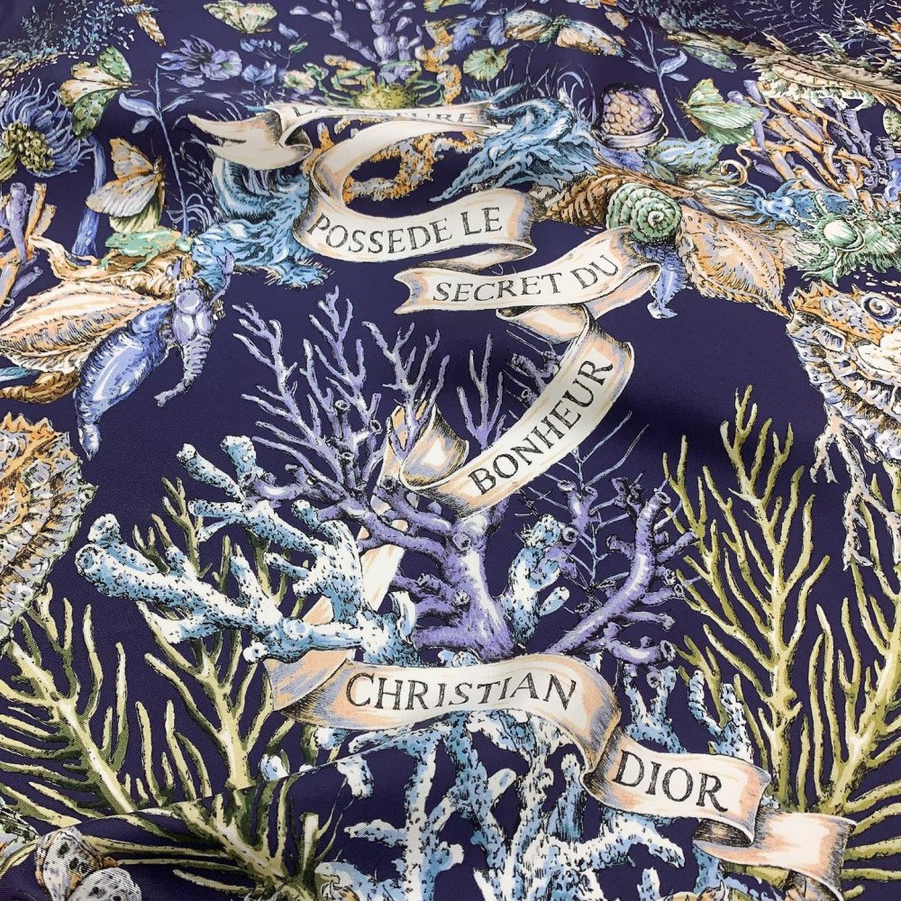 Dior 100% Mulberry Silk 90cm Scarf! Dior 100% Mulberry Silk 90cm Scarf!