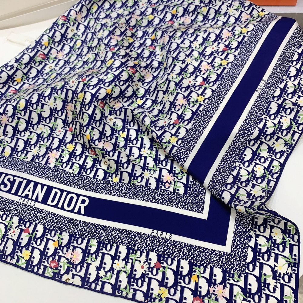 Dior 100% Mulberry Silk 90cm Scarf!  