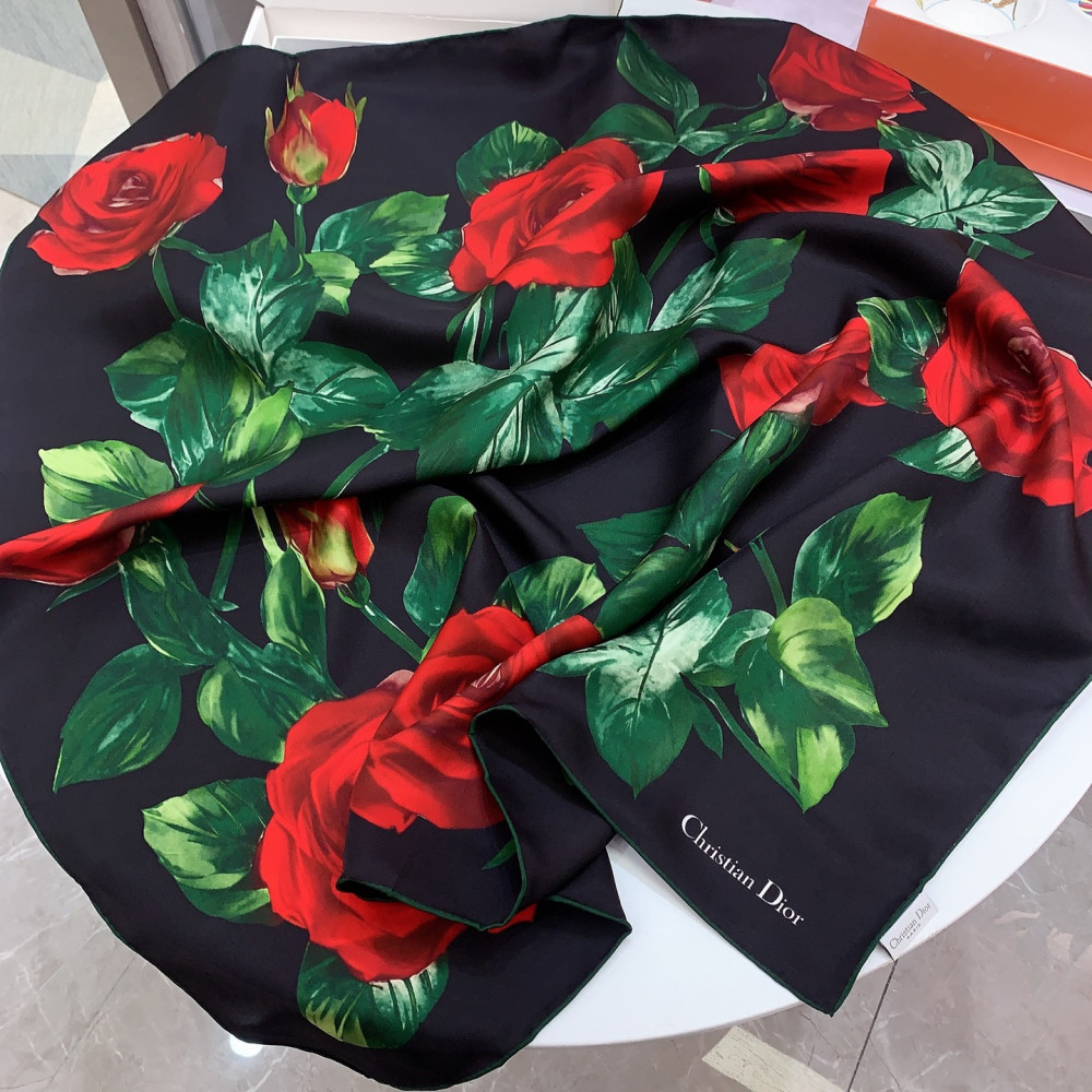Dior 100% Mulberry Silk 90cm Scarf!  
