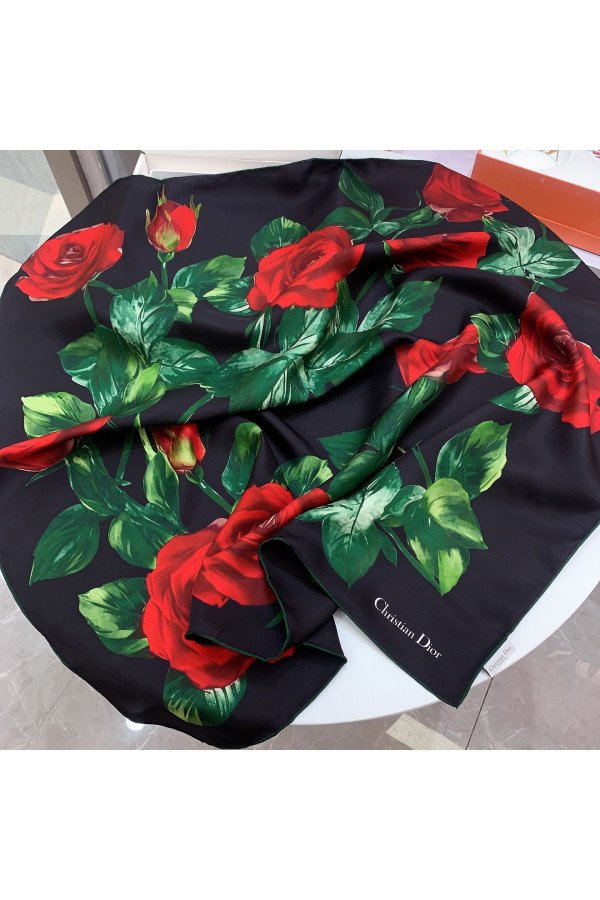 Dior 100% Mulberry Silk 90cm Scarf!  