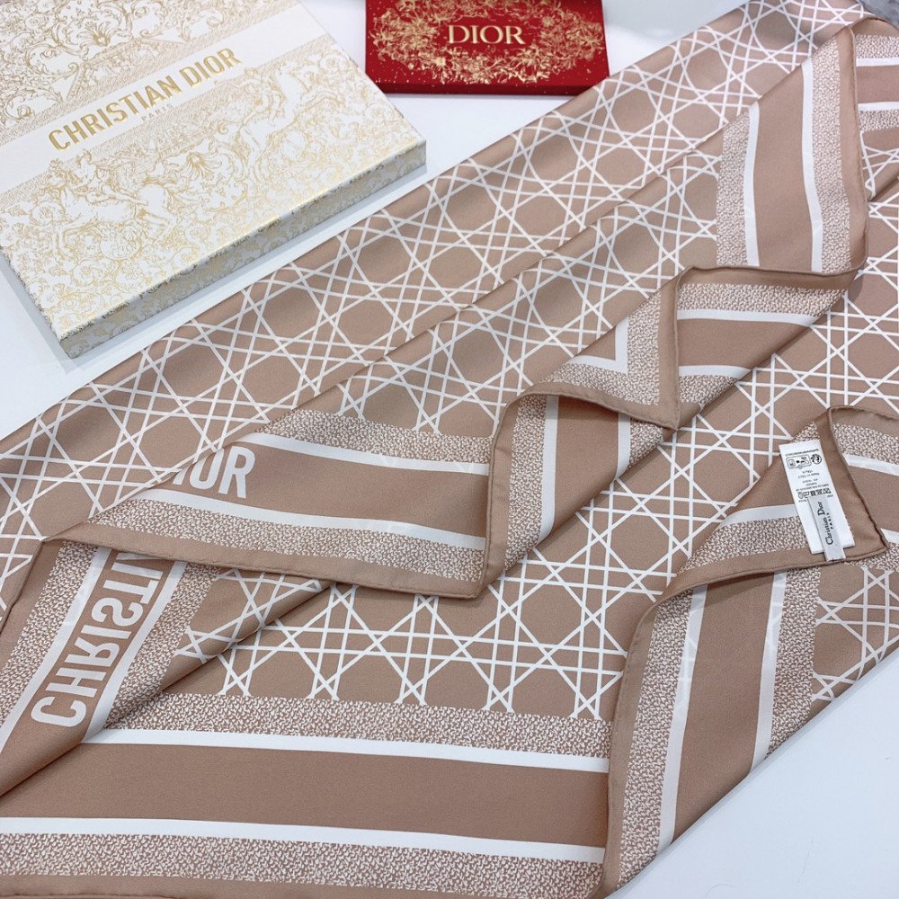 Dior 100% Mulberry Silk 90cm Scarf!  
