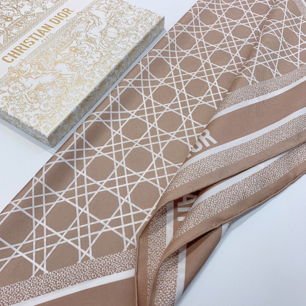 Dior 100% Mulberry Silk 90cm Scarf!  