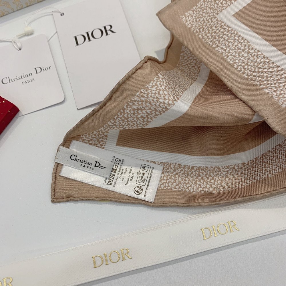 Dior 100% Mulberry Silk 90cm Scarf!  