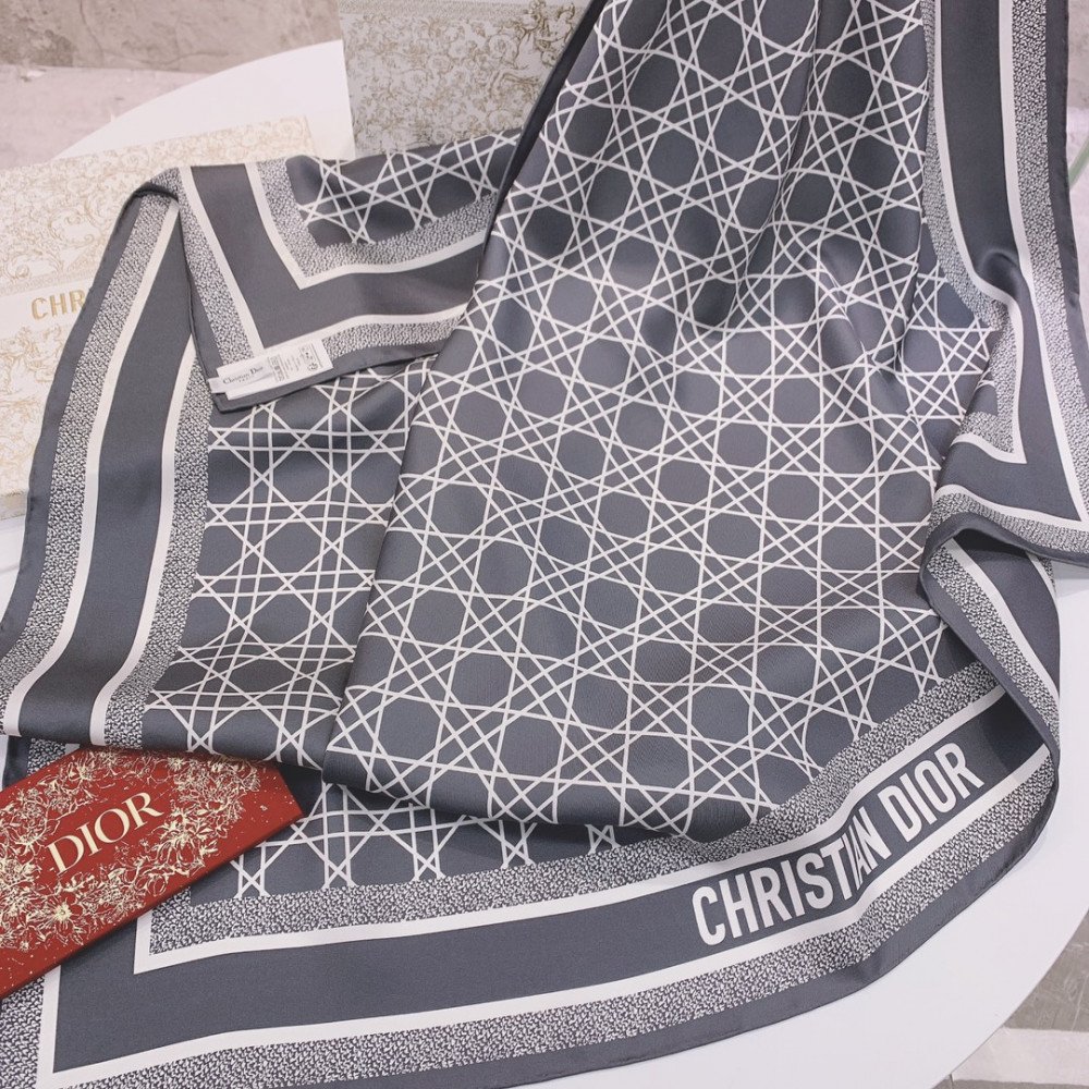 Dior 100% Mulberry Silk 90cm Scarf!  