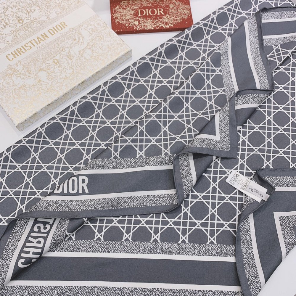 Dior 100% Mulberry Silk 90cm Scarf!  