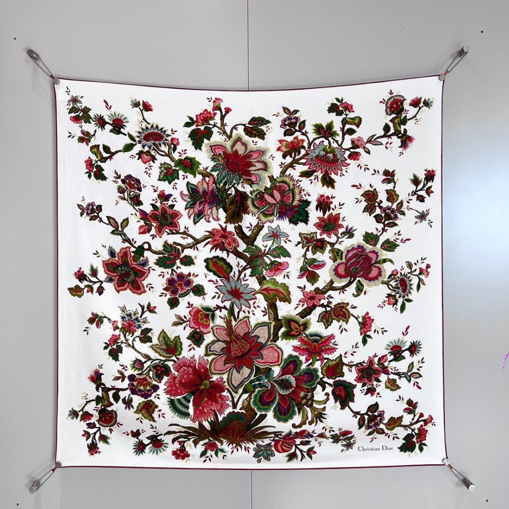 Dior 100% Mulberry Silk 90cm Scarf!  