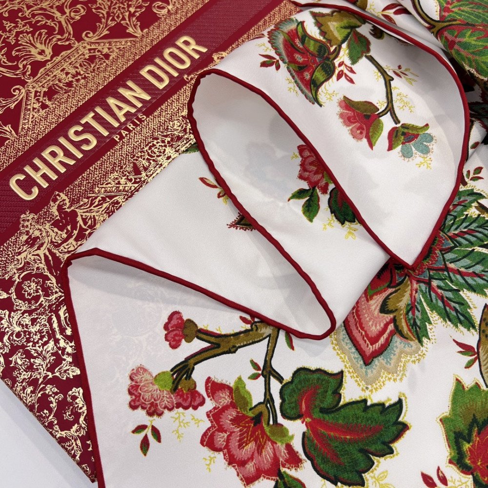 Dior 100% Mulberry Silk 90cm Scarf!  