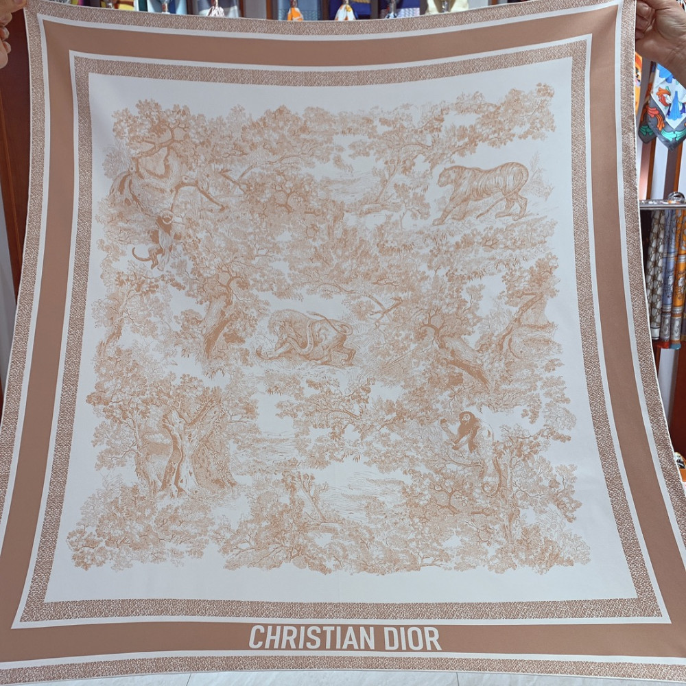 Dior 100% Mulberry Silk 90cm Scarf!  