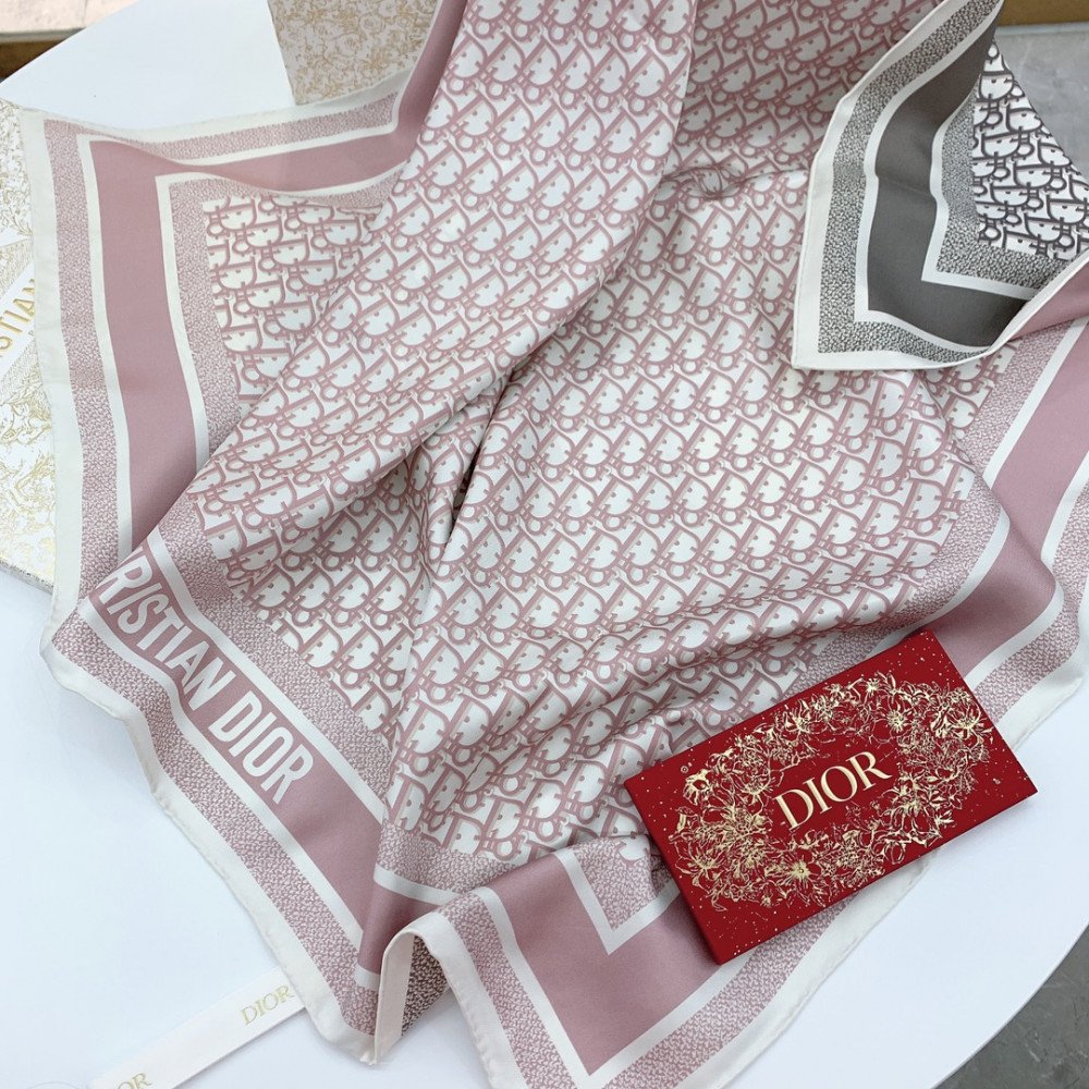 Dior 100% Mulberry Silk 90cm Scarf!  