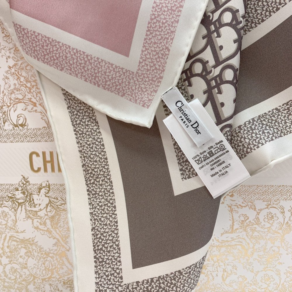 Dior 100% Mulberry Silk 90cm Scarf!  
