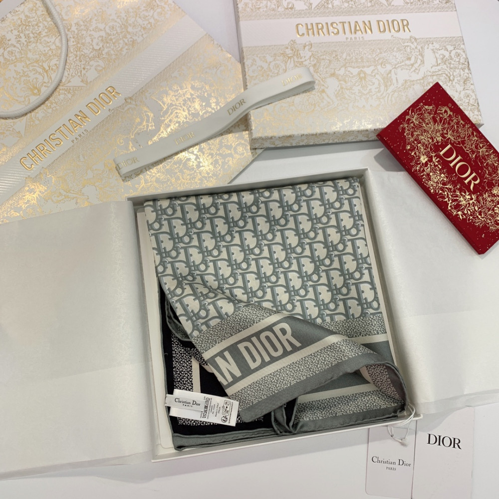 Dior 100% Mulberry Silk 90cm Scarf!  