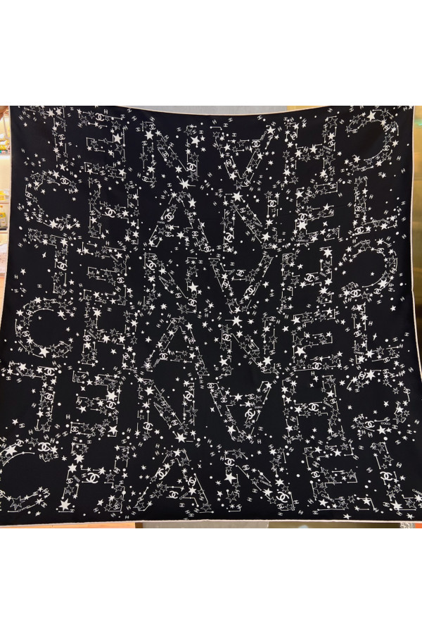 Chanel 100% silk 90cm square scarf!  