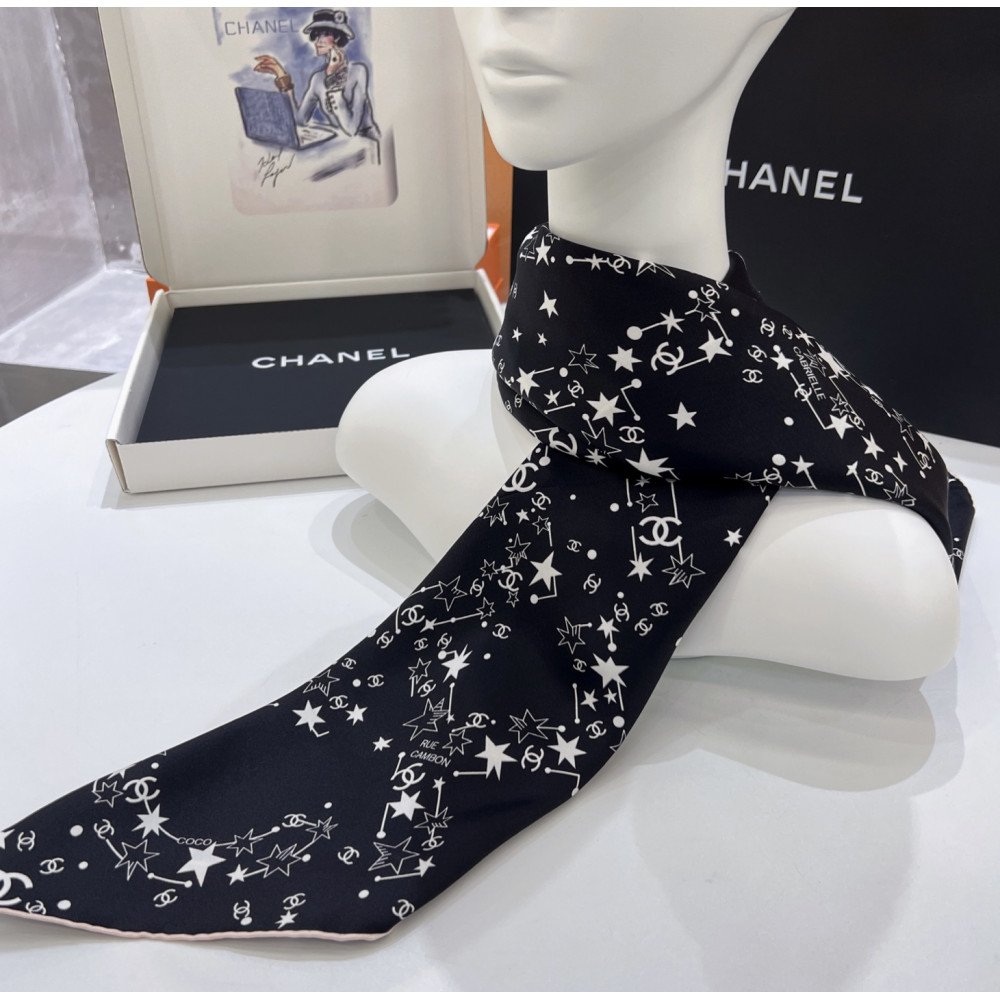 Chanel 100% silk 90cm square scarf!  