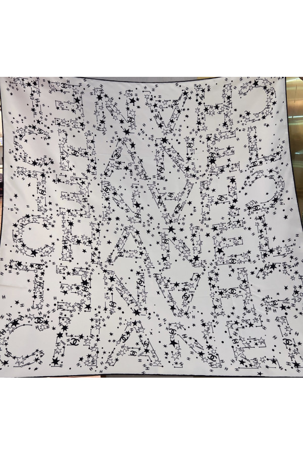 Chanel 100% silk 90cm square scarf!  