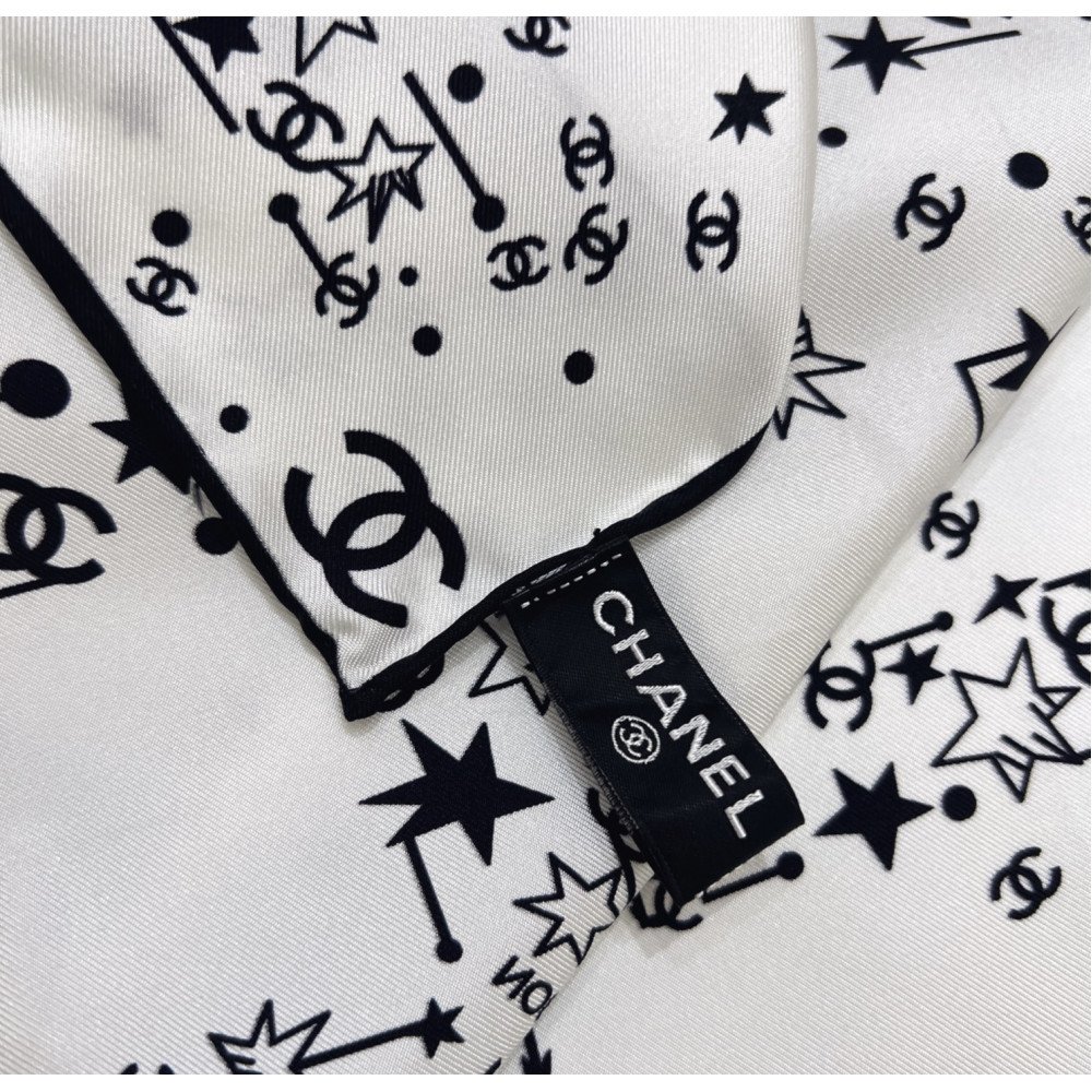 Chanel 100% silk 90cm square scarf!  