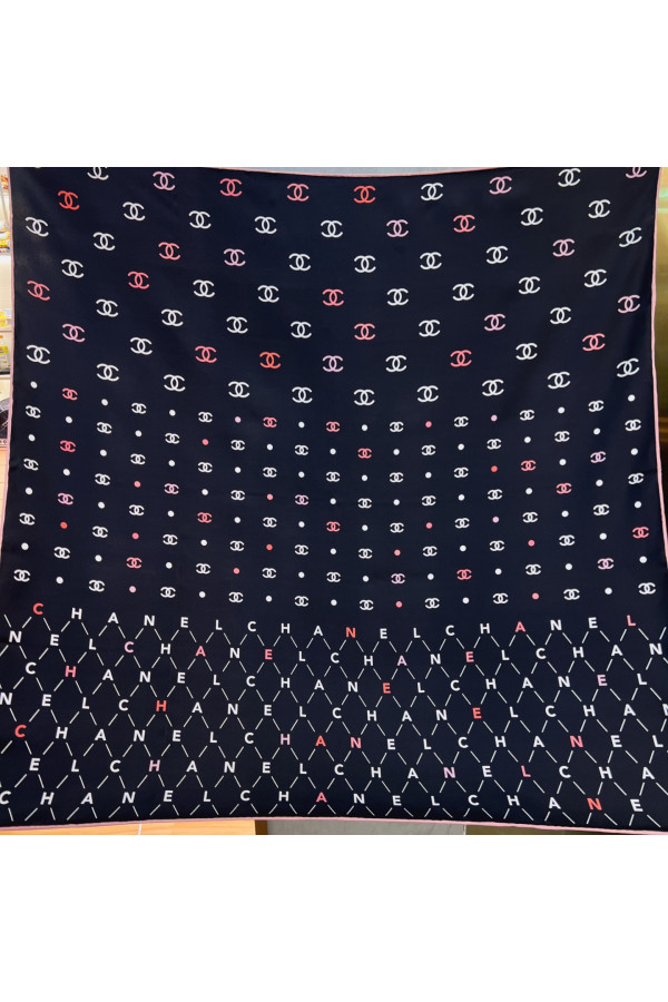 Chanel 100% silk 90cm square scarf!  