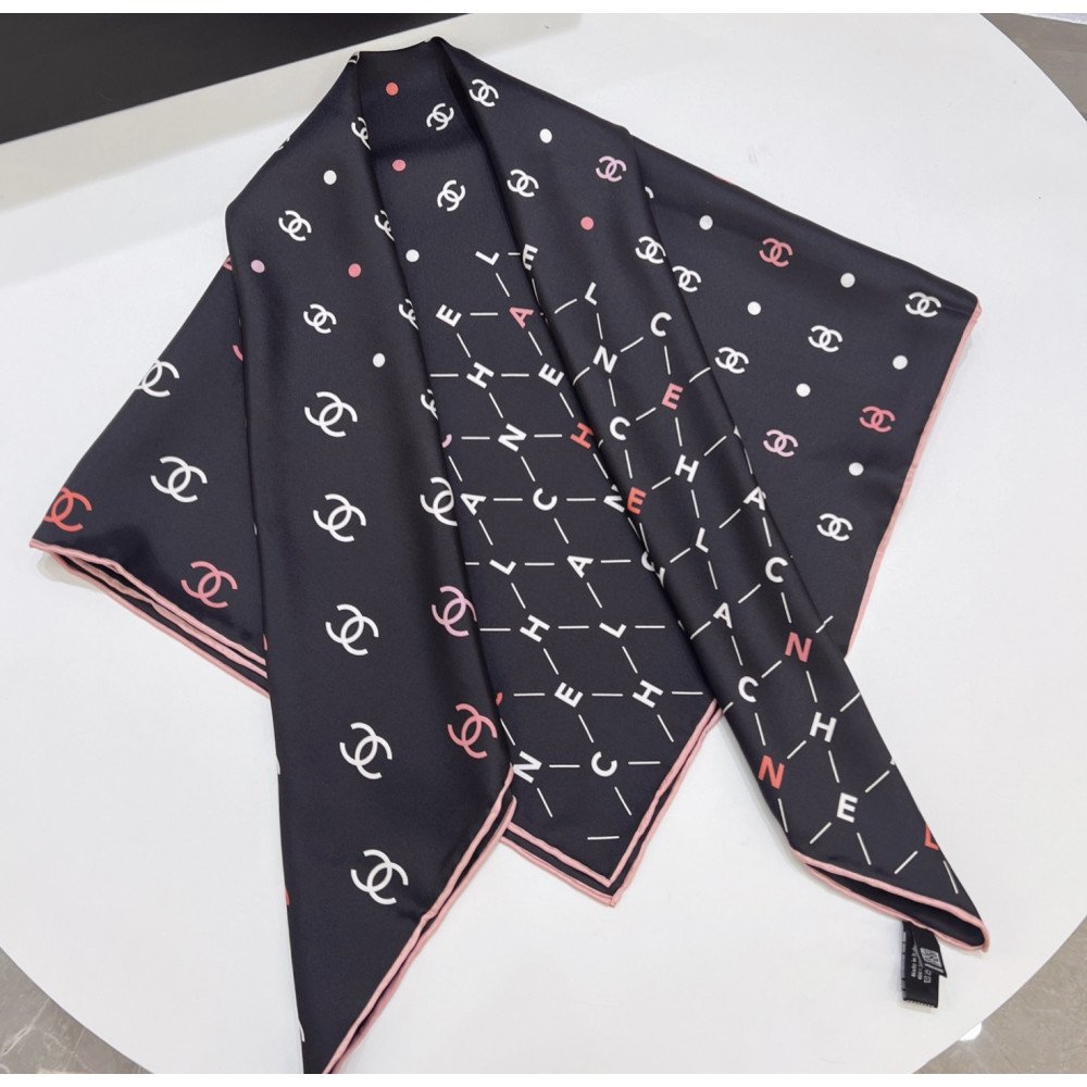 Chanel 100% silk 90cm square scarf!  