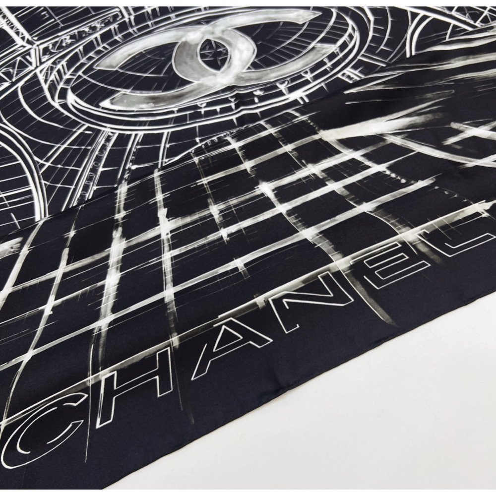 Chanel 100% silk 90cm square scarf!  