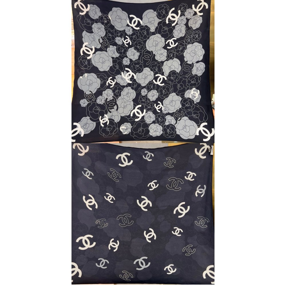 Chanel 100% silk 90cm square scarf!  