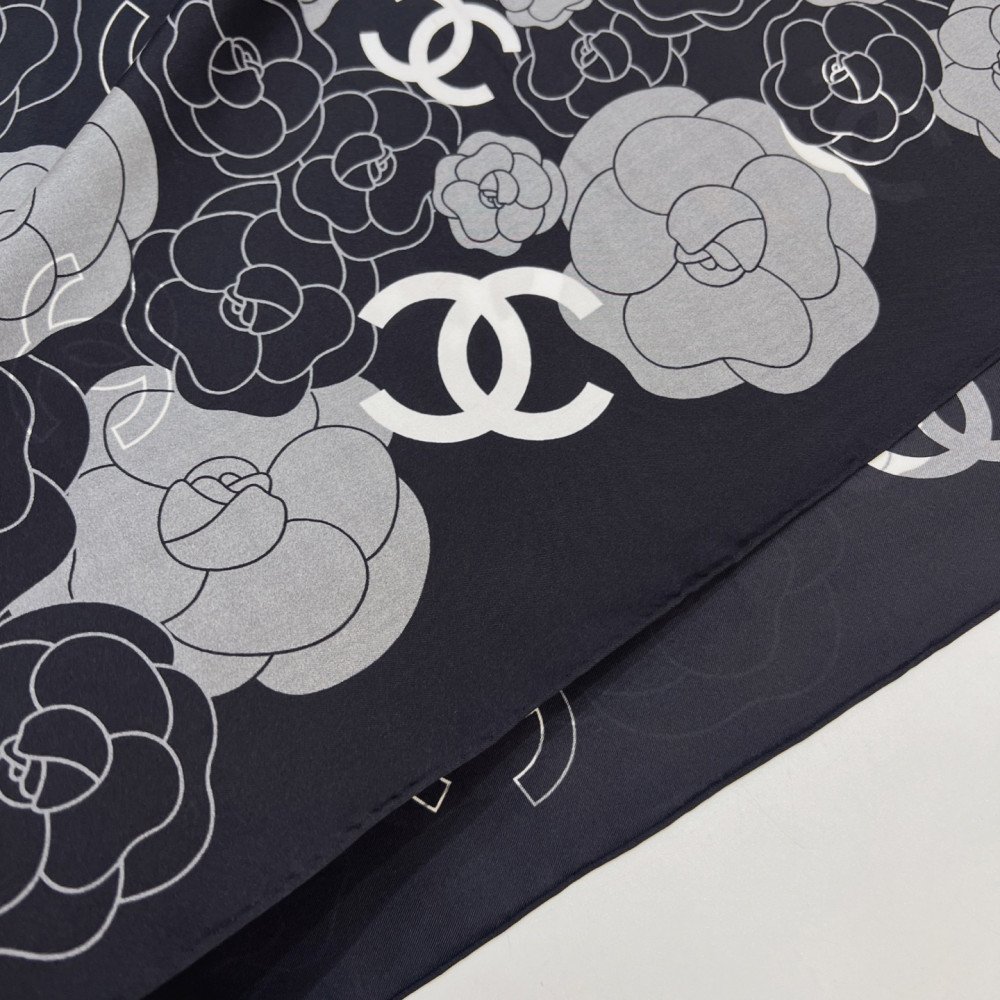 Chanel 100% silk 90cm square scarf!  