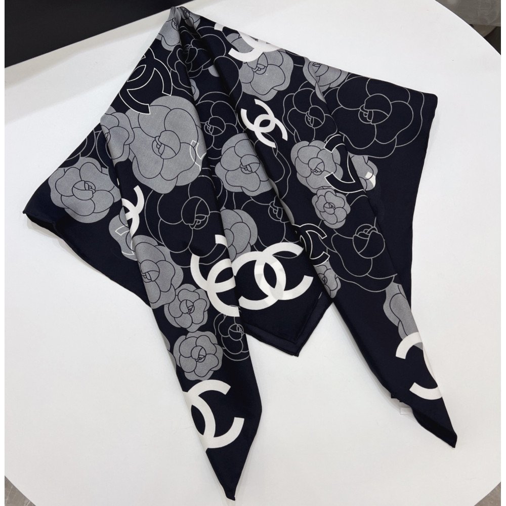 Chanel 100% silk 90cm square scarf!  