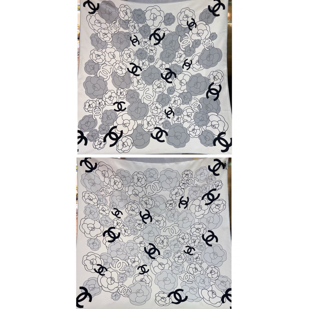 Chanel 100% silk 90cm square scarf!  