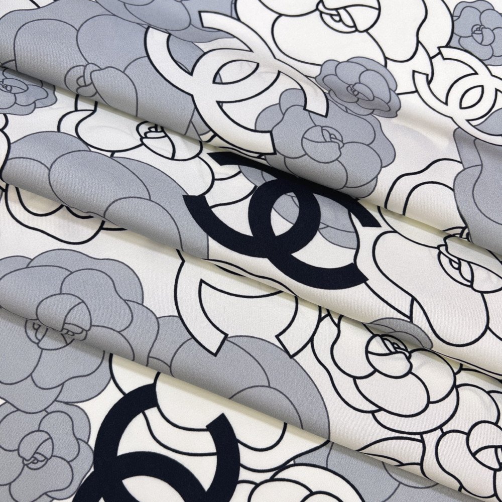 Chanel 100% silk 90cm square scarf!  