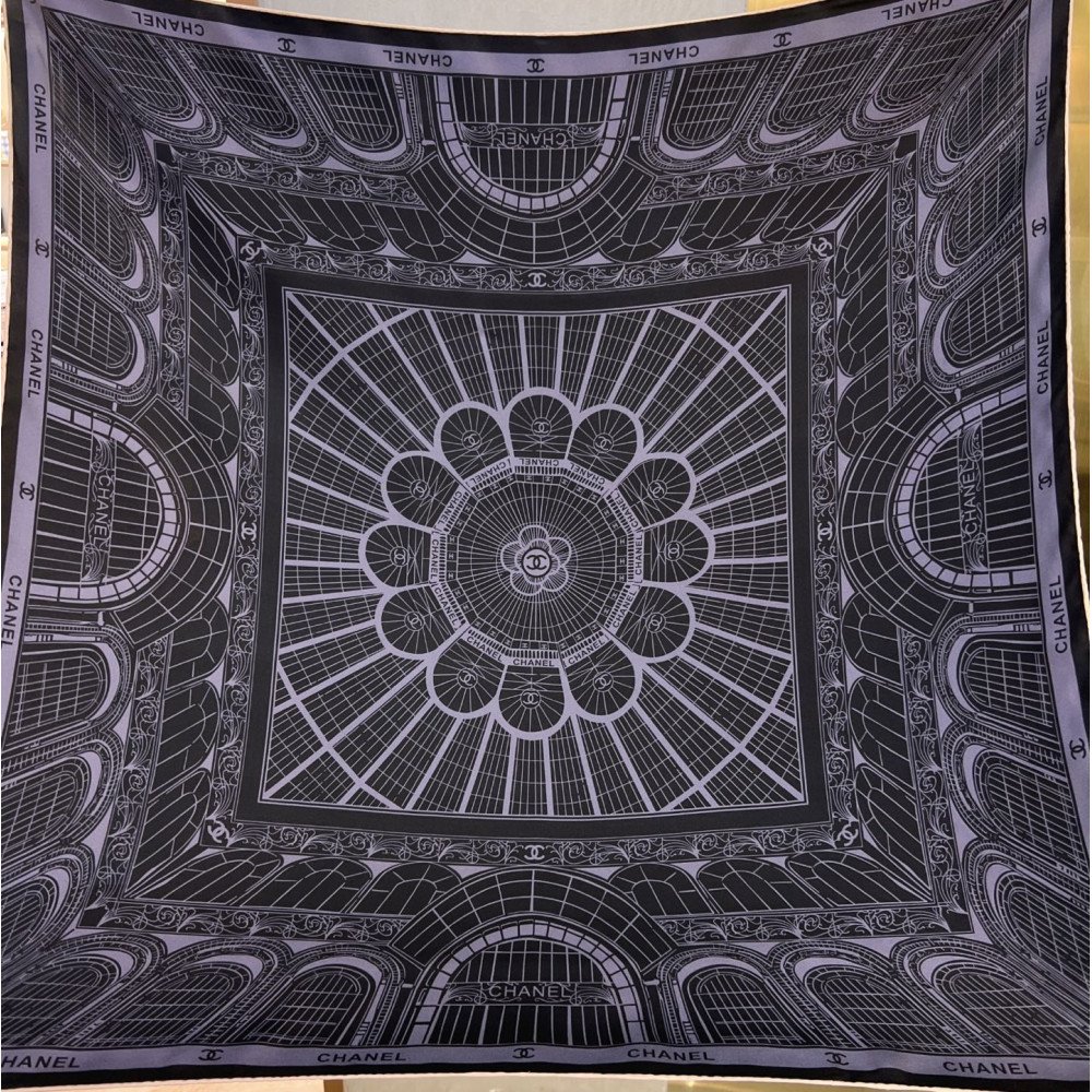 Chanel 100% silk 90cm square scarf!  