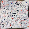 Chanel 100% silk 90cm square scarf!  