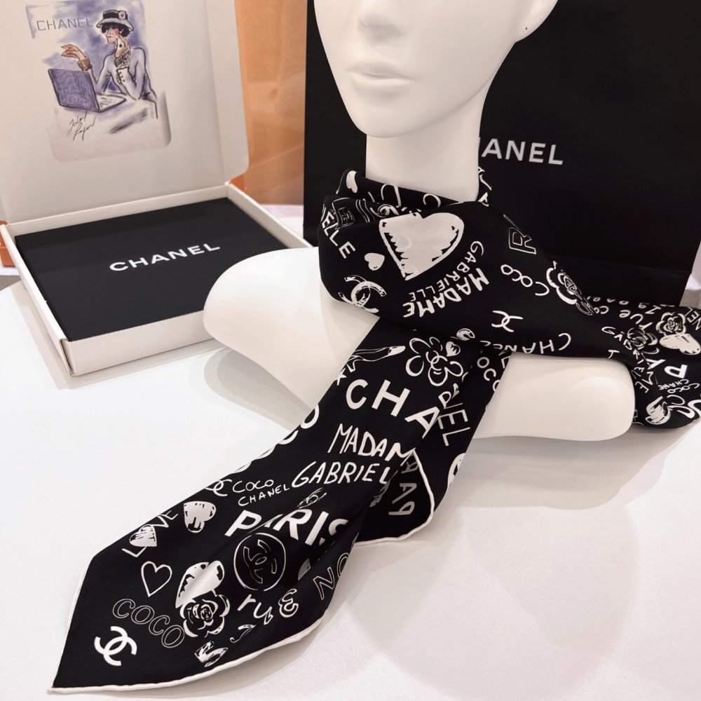 Chanel 100% silk 90cm square scarf! Chanel 100% silk 90cm square scarf!