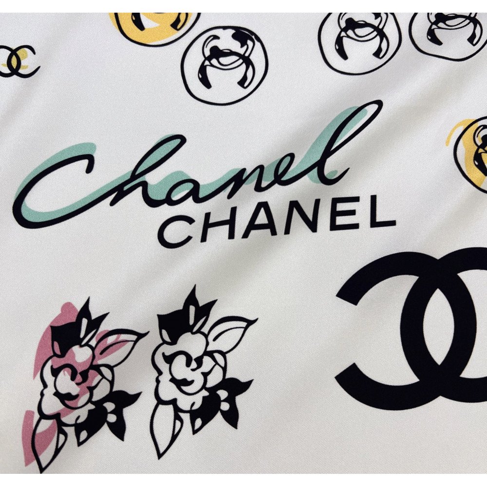 Chanel 100% silk 90cm square scarf!  