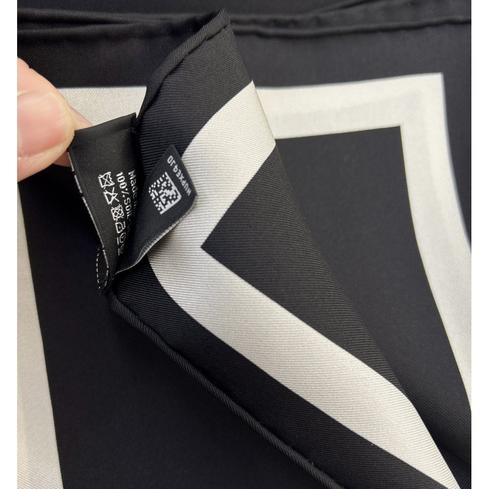 Chanel 100% silk 90cm square scarf!  