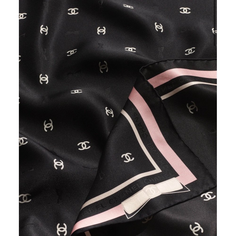 Chanel 100% silk 90cm square scarf!  