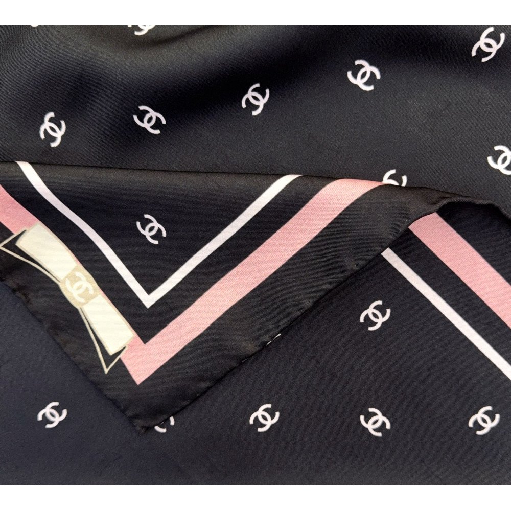 Chanel 100% silk 90cm square scarf!  