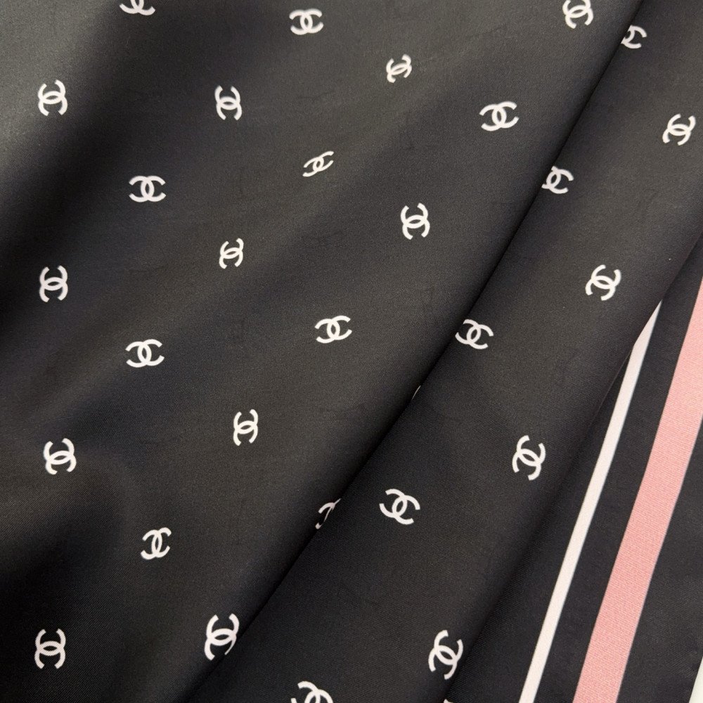 Chanel 100% silk 90cm square scarf!  