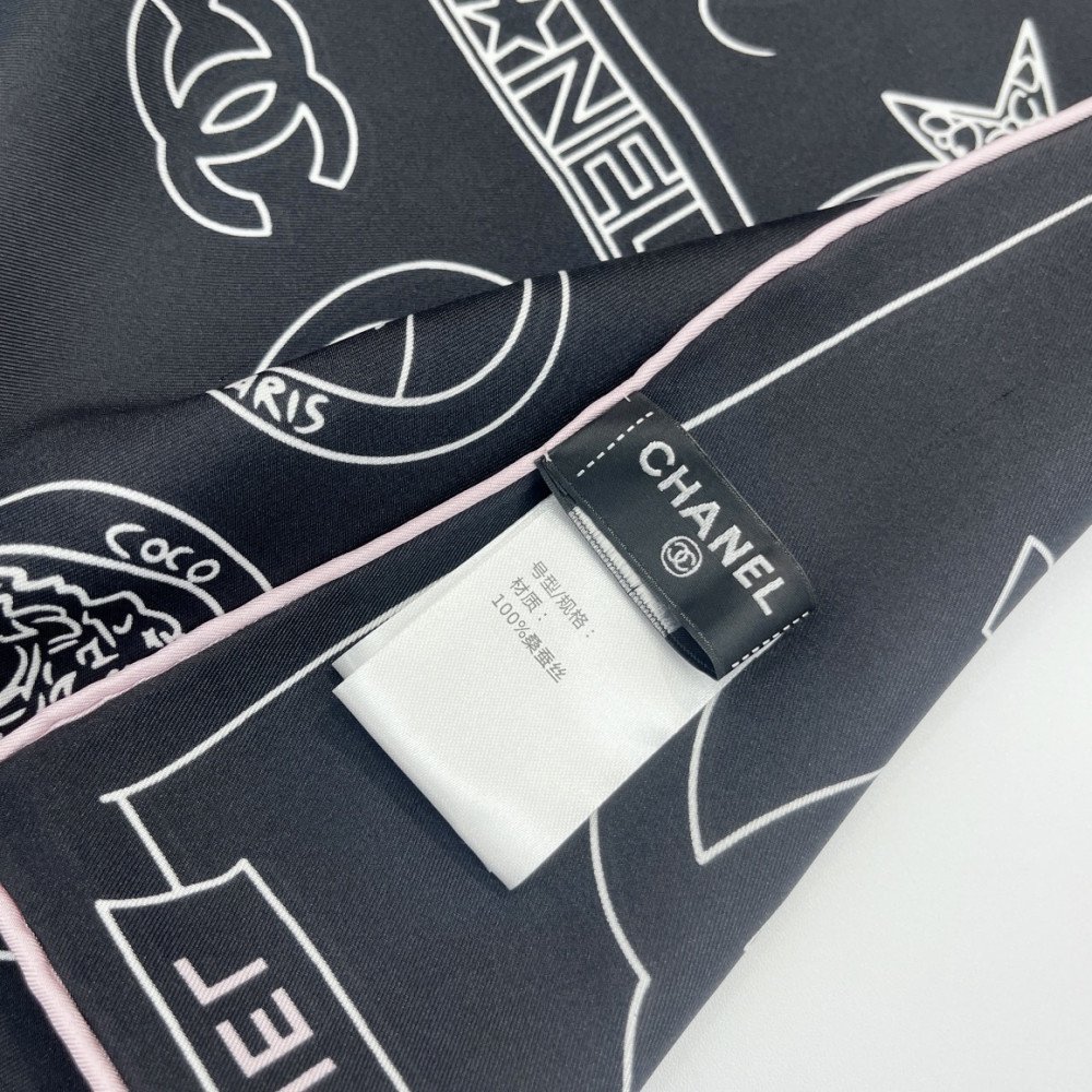 Chanel 100% silk 90cm square scarf!  