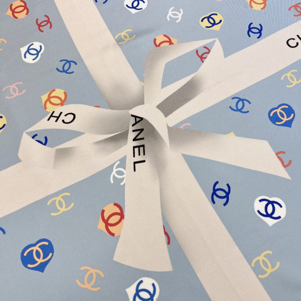 Chanel 100% silk 90cm square scarf!  