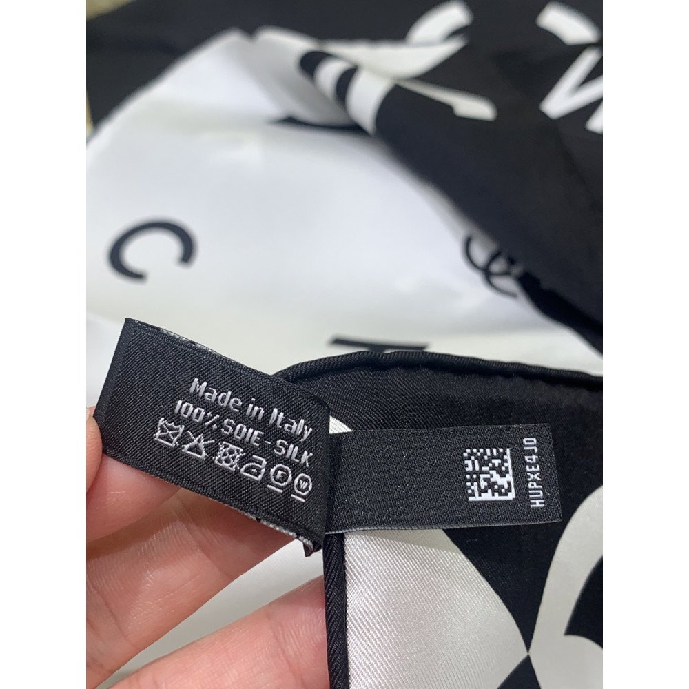 Chanel 100% silk 90cm square scarf!  