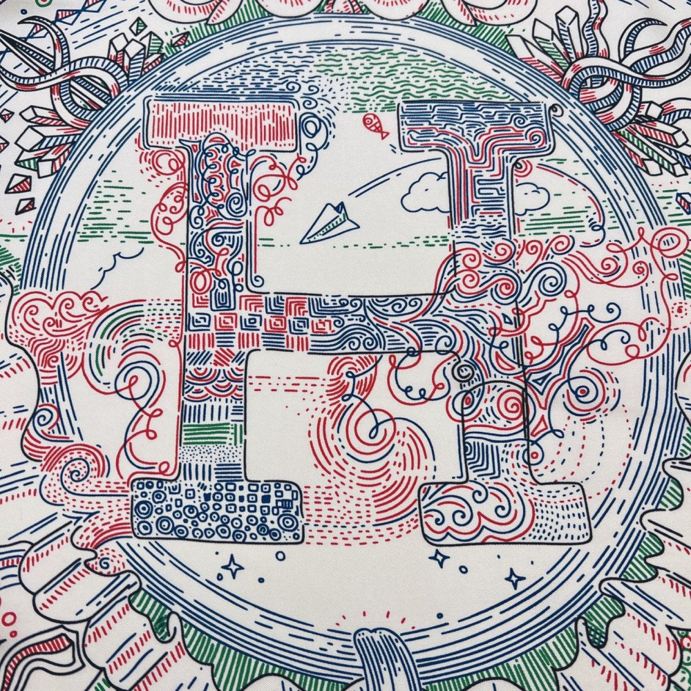 Hermès 90cm 100% Pure Silk Square Scarf!