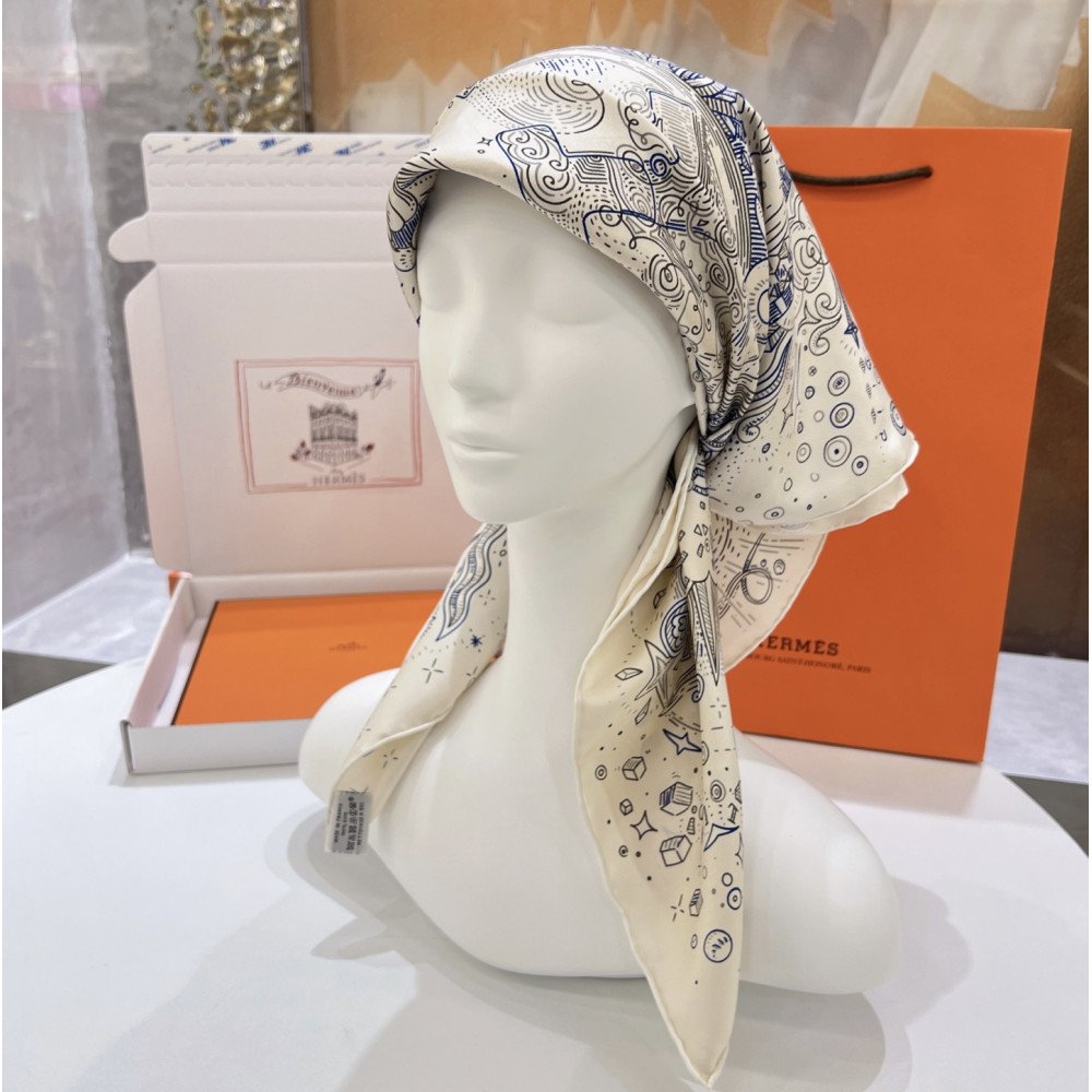 Hermès 90cm 100% Pure Silk Square Scarf! Hermès 90cm 100% Pure Silk Square Scarf!