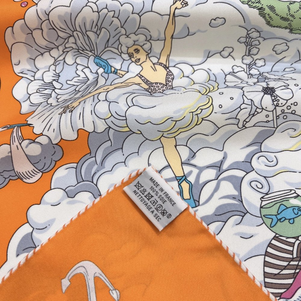 Hermès 90cm 100% Pure Silk Square Scarf!