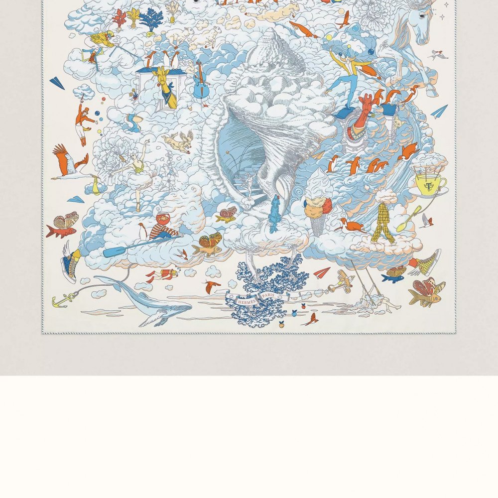 Hermès 90cm 100% Pure Silk Square Scarf!