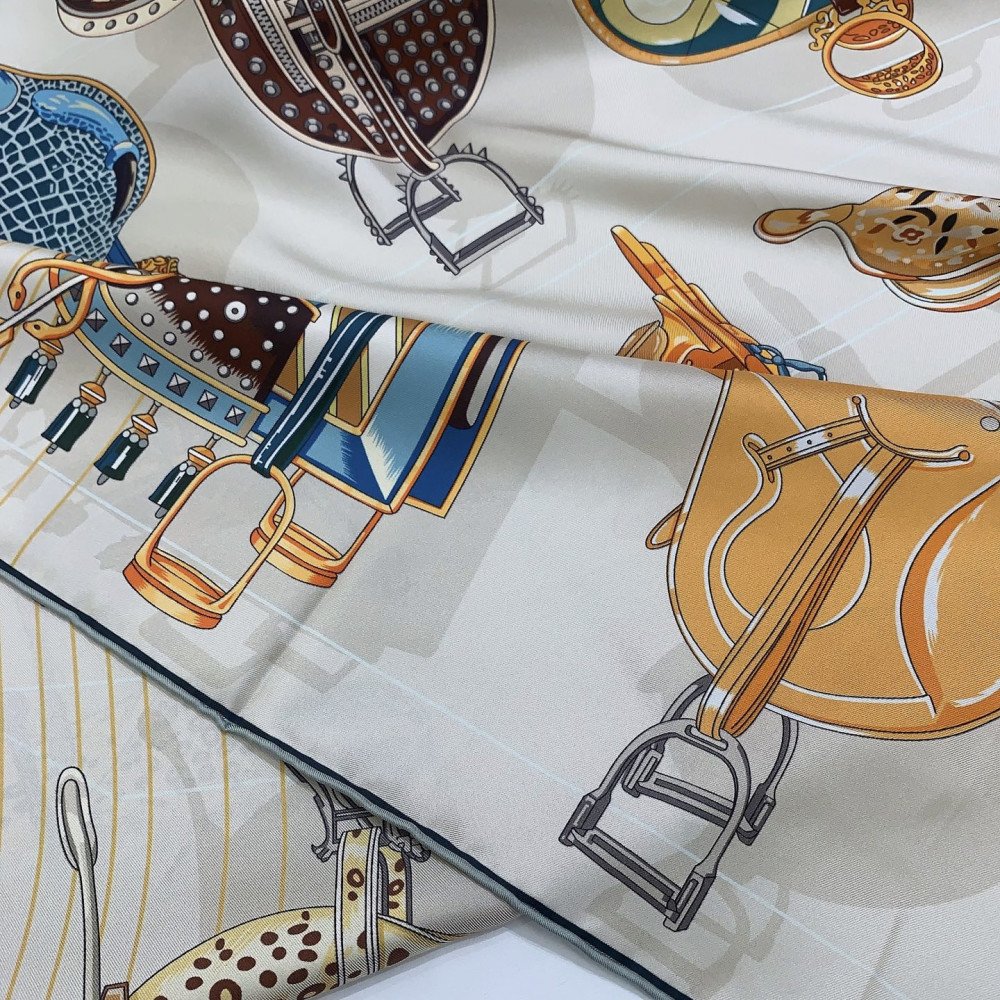 Hermès 90cm 100% Pure Silk Square Scarf!