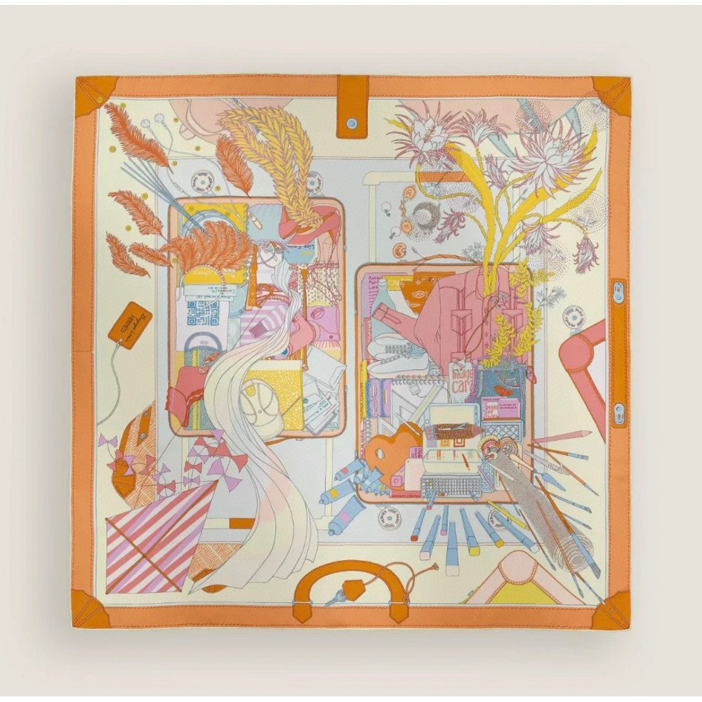 Hermès 90cm 100% Pure Silk Square Scarf!