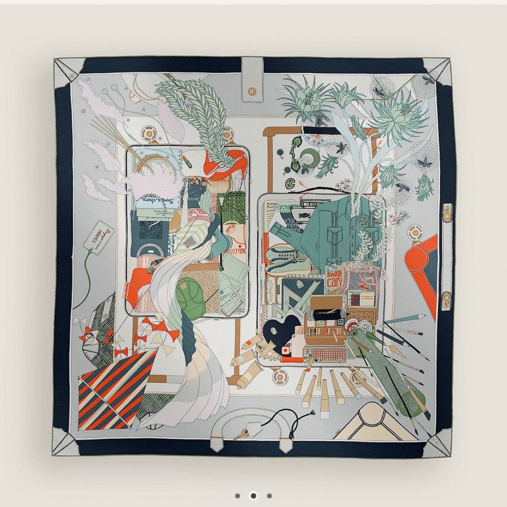 Hermès 90cm 100% Pure Silk Square Scarf!