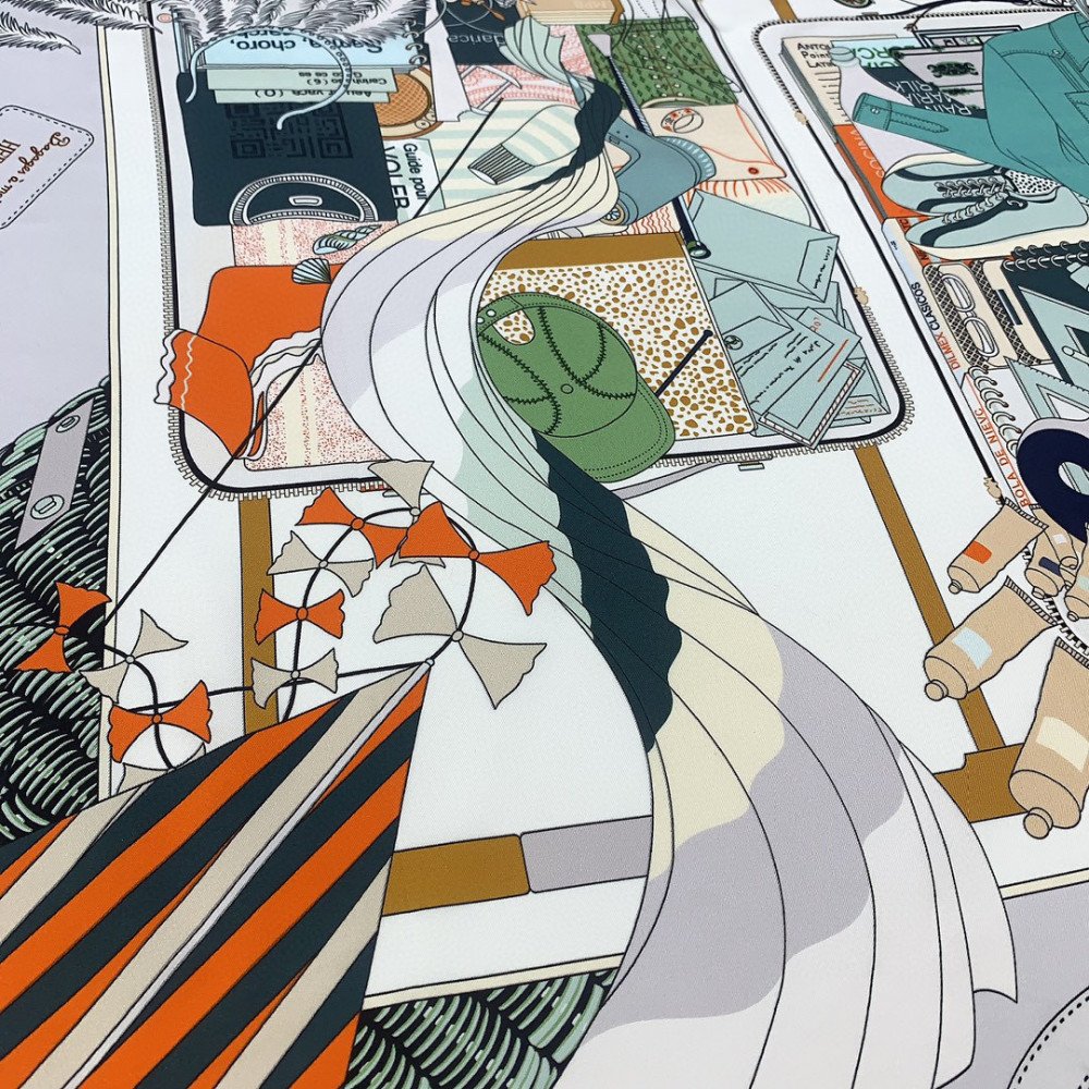 Hermès 90cm 100% Pure Silk Square Scarf!