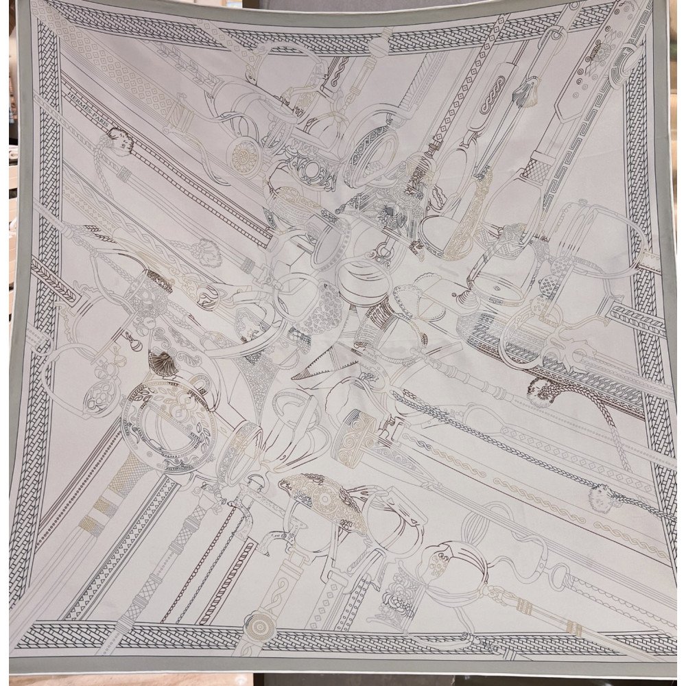 Hermès 90cm 100% Pure Silk Square Scarf!